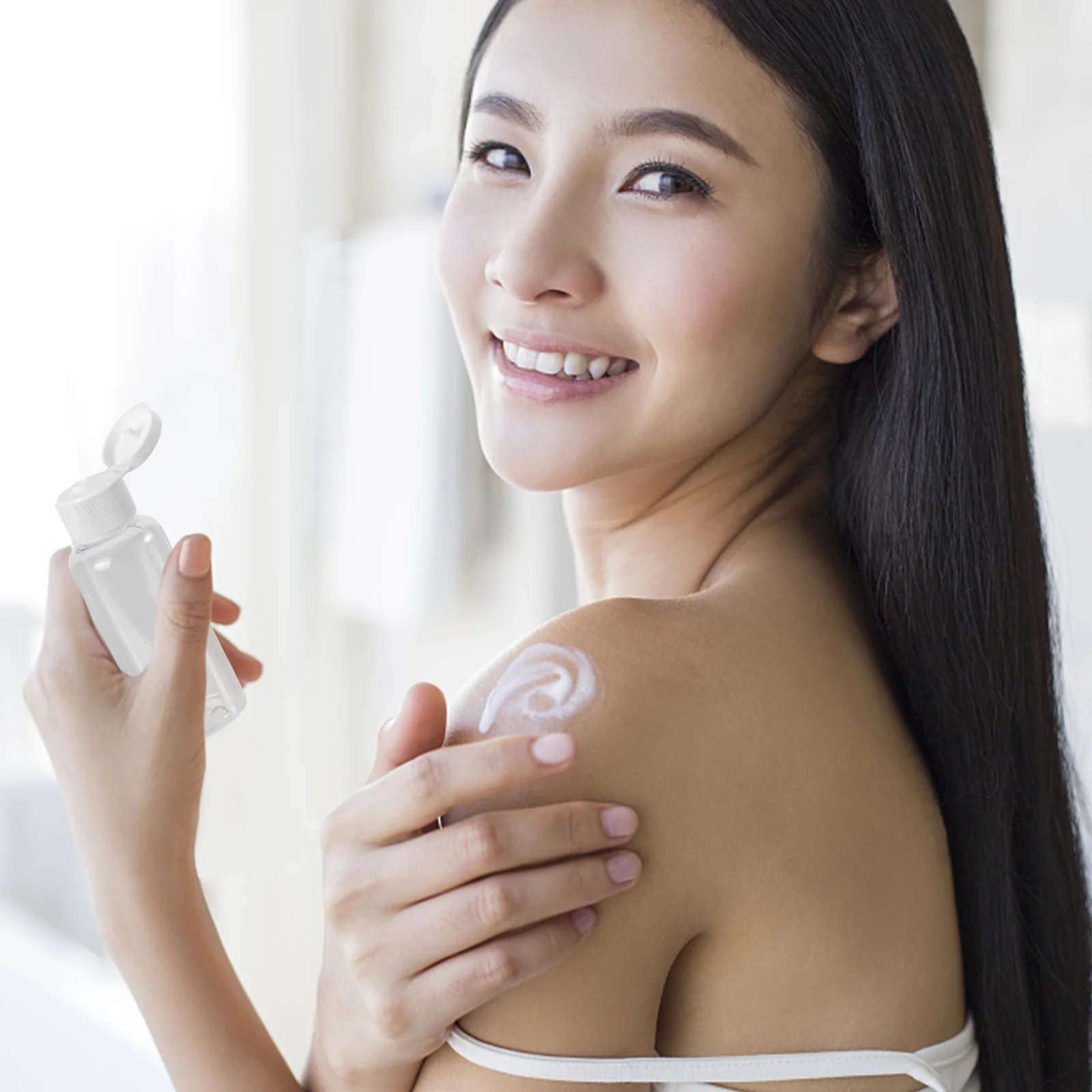 10 шт. контейнер для шампуня лосьон сеareted бутылки прозрачные