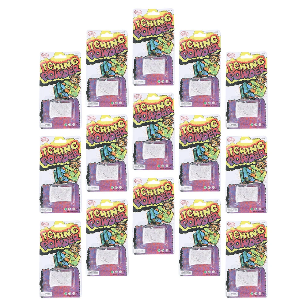 

20 Pcs Trick Prop Itchy Powder Interesting Prank Powders Gag Prank Supplies Tricky Itchy Powder