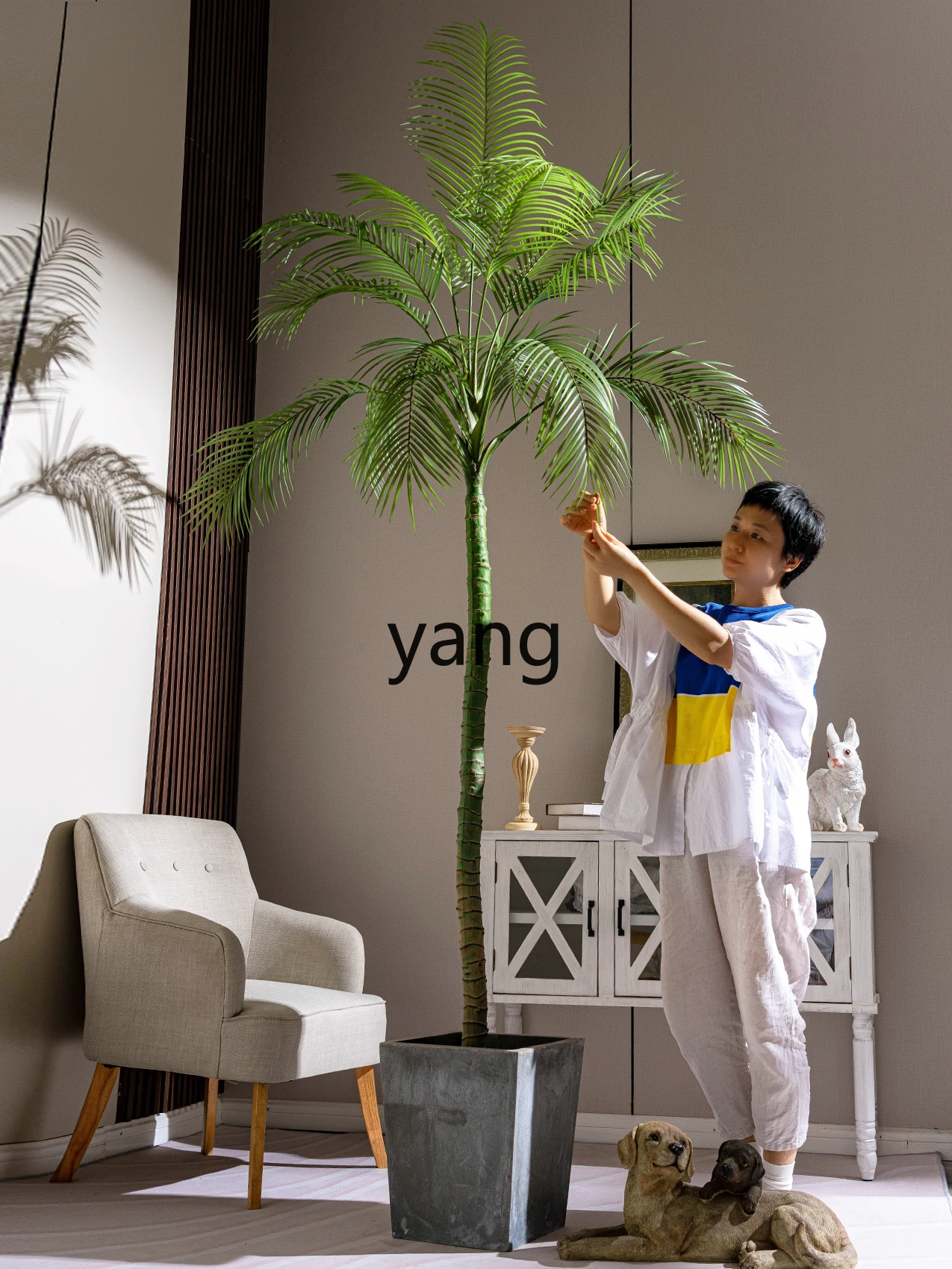 Высококачественное имитационное искусственное дерево CX шип Подсолнух пальма