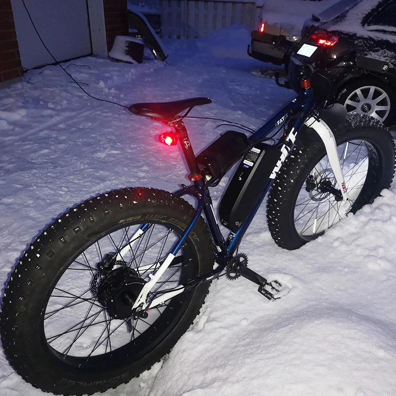 Электровелосипед с передним и задним мотором 48 В 1000 Вт 2000 20 дюймов 26 4 0 дюйма |