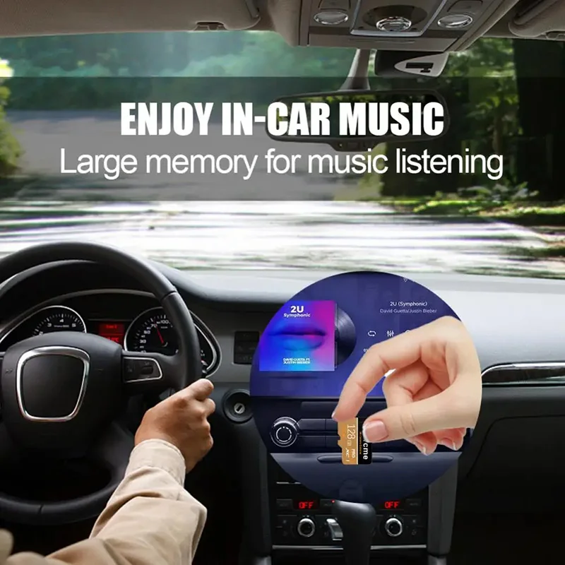 Высокоскоростная стандартная SD-карта на 1 ТБ 512 ГБ 256 карта флэш-памяти записи