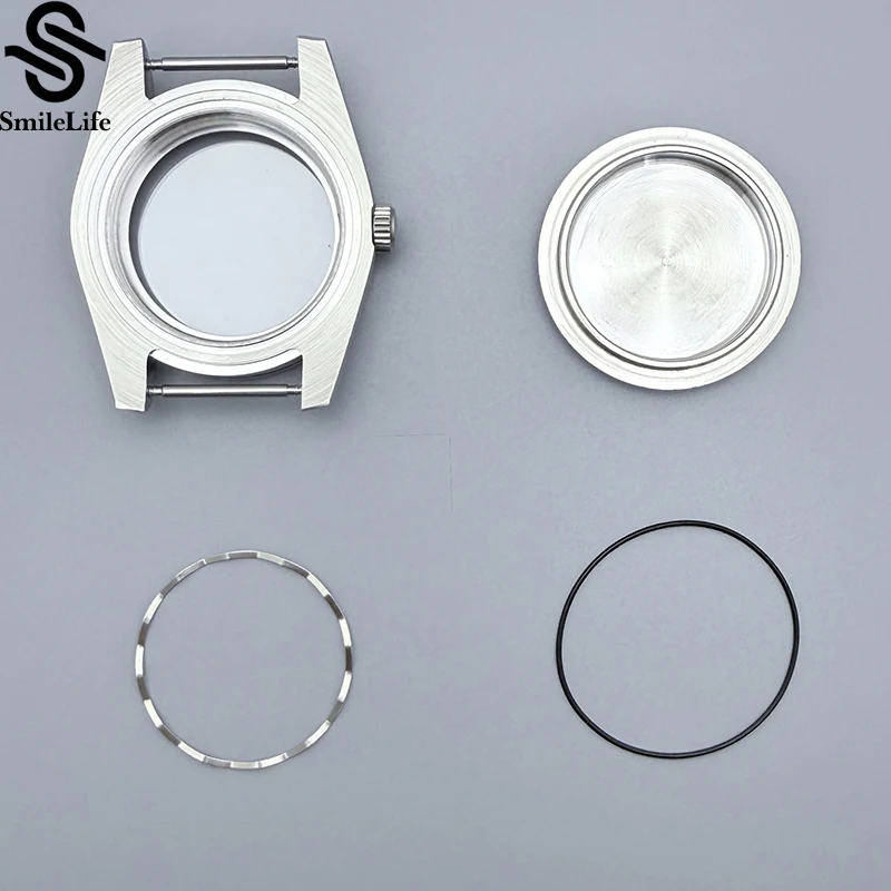 SmileLife SilverDiamond Сапфировое Стекло 36 мм/39 мм Корпус Для часов Подходит для NH34 NH35 NH36