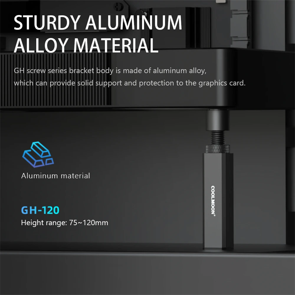 Кронштейн для видеокарты телескопическая спиральная фотомагнитная основа