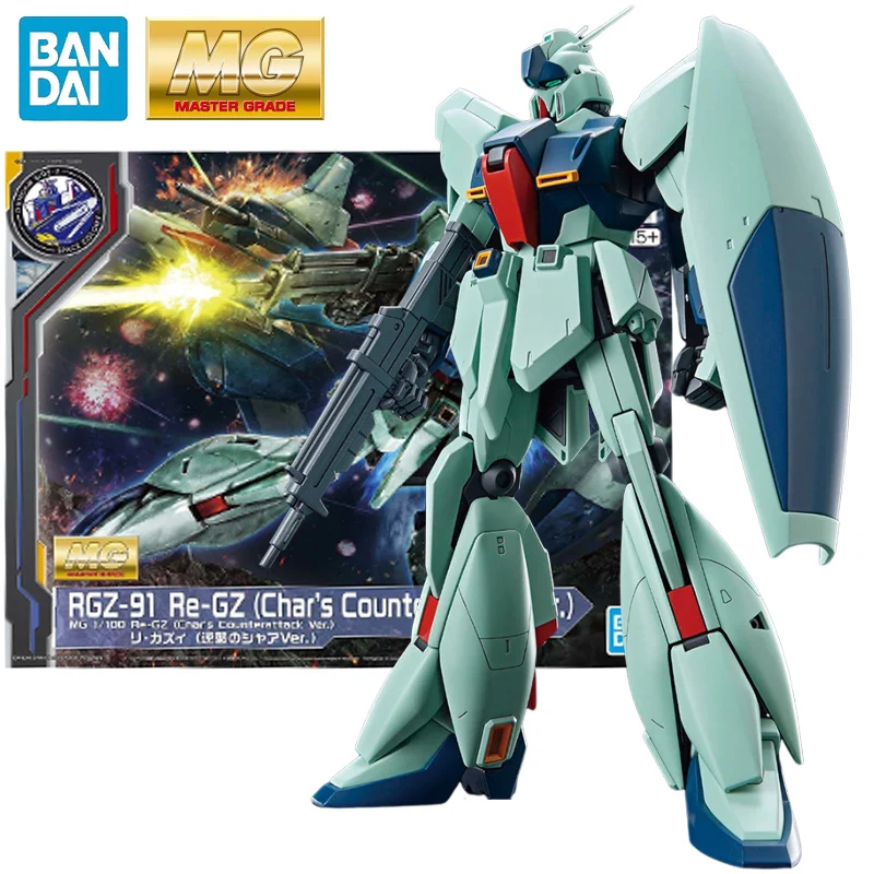 В наличии BANDAI GUNDAM SIDE · F космическая семья MG 1/100 RGZ-91 Re-GZ (Противоударная Ver.) Аниме