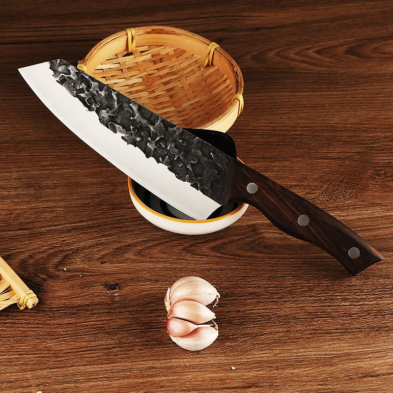 

Kitchen Knife Forged Japanes Chef Knive Utility Knives Professional Butcher Knife Meat Slicing Cleaver Fruit Boning Knife