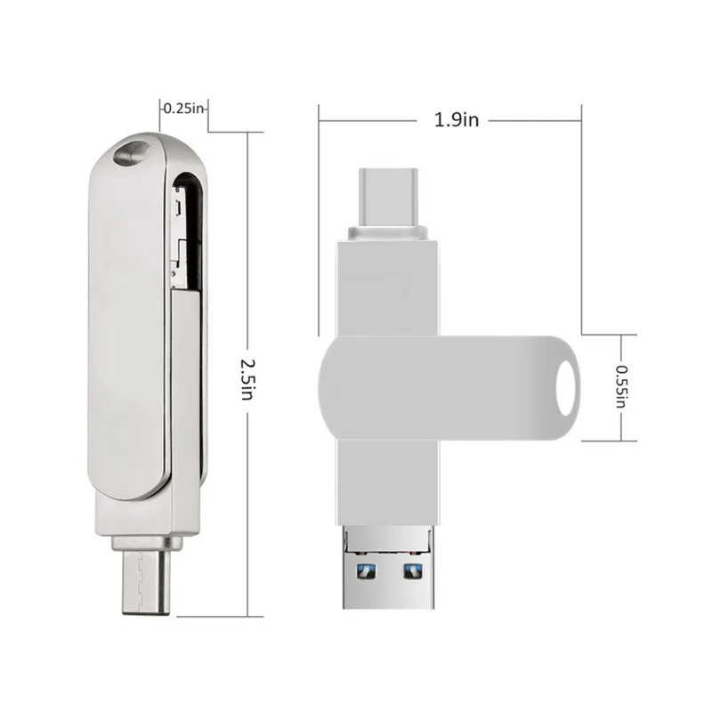 

Creative USB flash drive TYPE-C LIGHTNING USB3.0 3 in 1 256G 512G 1TB multi-function USB flash driv usb drive pendrive