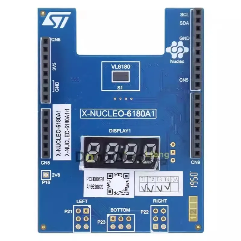 Комплект разработки P-NUCLEO-6283A1 содержит 6-канальный датчик внешней освещенности