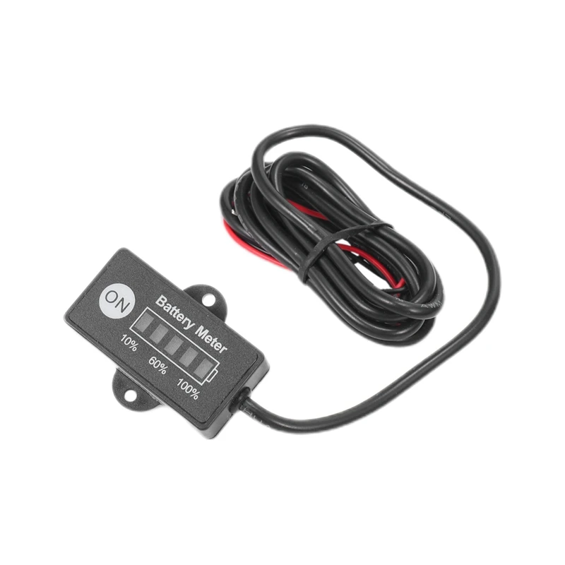 Светодиодный индикатор измерителя батареи для 12 В свинцово-кислотных