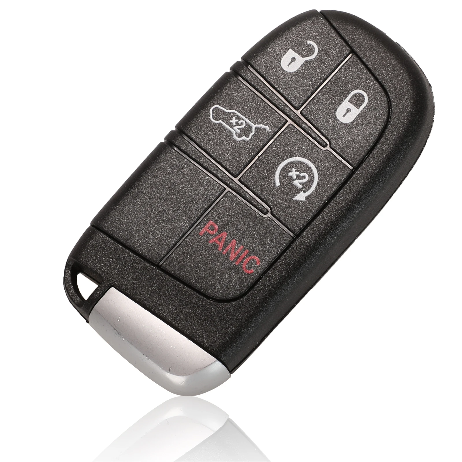 

Jingyuqin 2/3/4/5 кнопок дистанционного ключа чехол-брелок для Chrysler Jeep Dodge Challenger зарядное устройство Dart Durango 2011-2018