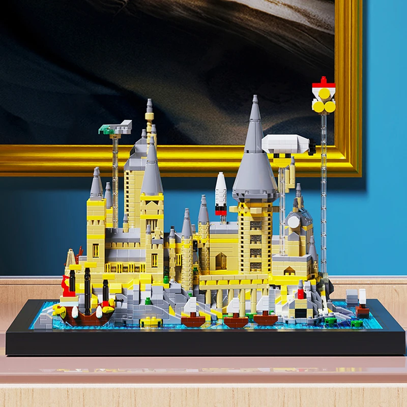 2700 + шт. Детский конструктор волшебный замок