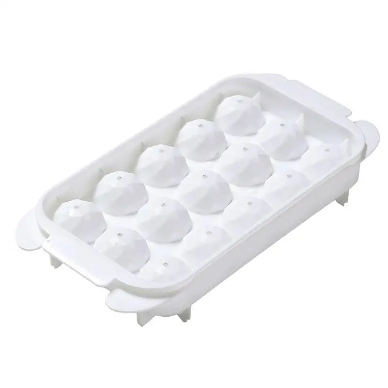 

Sphere Ice Mold Tray 15-grid Round Ice Cube Trays With Lid Making Sphere Ice Chilling Cocktail Whiskey Tea & Coffee Ice Ball