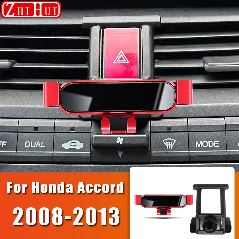 

Автомобильный Стайлинг, держатель для Honda Accord 2008-2017 8th 9th Air Vent Mount Gravity Bracket Stand Auto Accessories