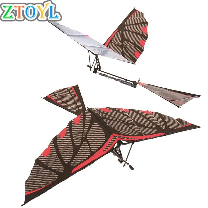 

18Inches Eagle Carbon Fiber Imitate Birds Assembly Flapping Wing Flight DIY Model Aircraft Plane Toy