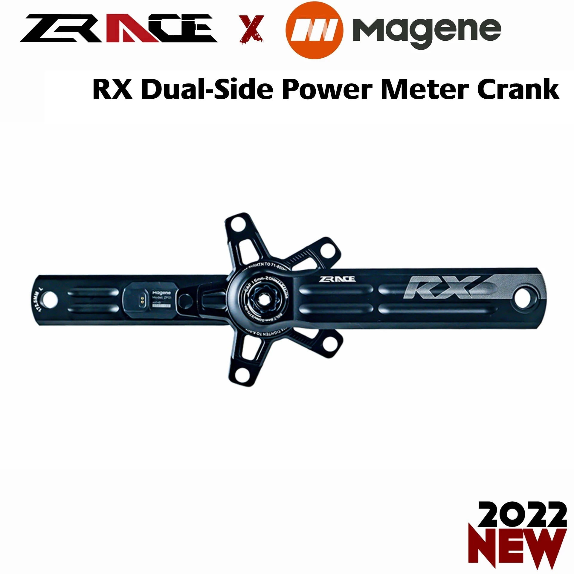 

Двухсторонний измеритель мощности кривошипа ZRACE MAGENE RX, длина 165/170/172, 5/175 мм, BSA BB92 BB30 PF30,BCD110 BCD130, запчасть для велосипеда