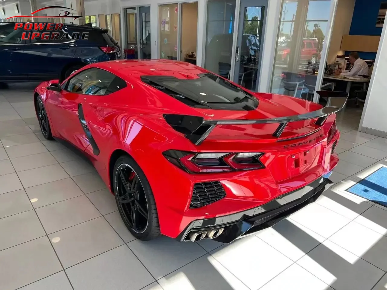 Комплект кузова из углеродного волокна C8 высокое крыло для Chevrolet Corvettes задний