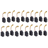 10 pairs of carbon brushes 6 35x10x13 mm power tool spare parts suitable for dewalt angle grinder d28111 d28116