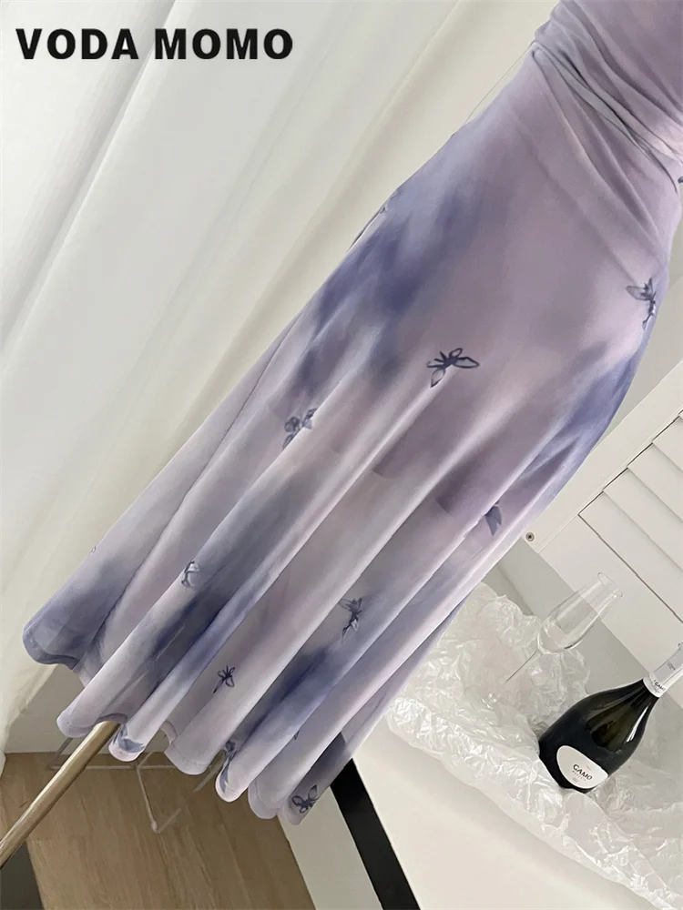 Женское винтажное платье с открытой спиной облегающее Сетчатое в стиле