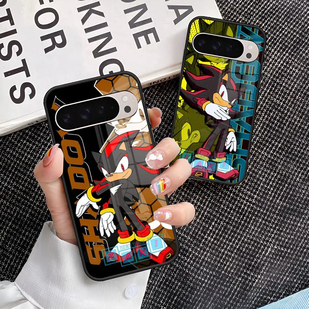 Чехол для телефона Shadow Hedgehog мобильного Google Pixel 9 8 Pro 7 противоударная задняя крышка