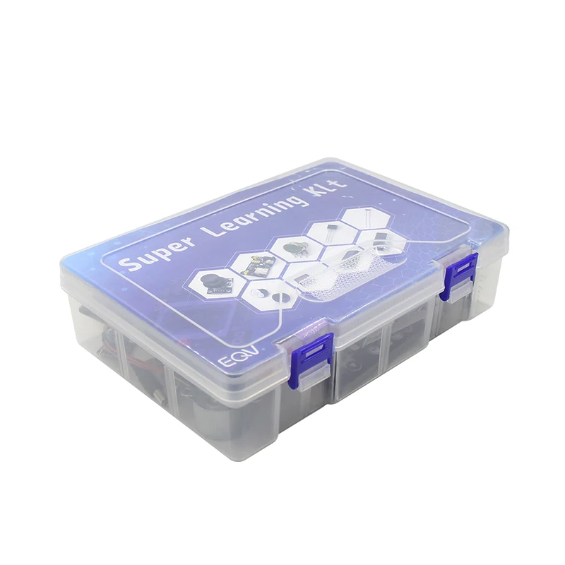 EQV супер стартовый комплект для Arduino UNO R3 - Uno макетная плата/шаговый двигатель/SG90