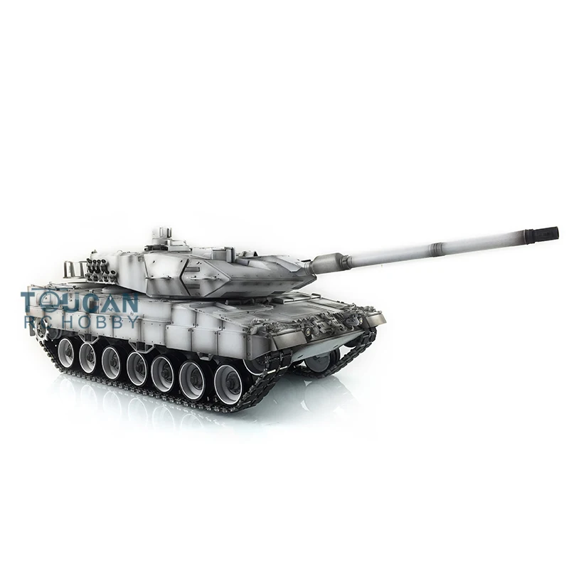 1/16 CS полностью металлический немецкий Leopard2A6 RC Танк с дистанционным управлением