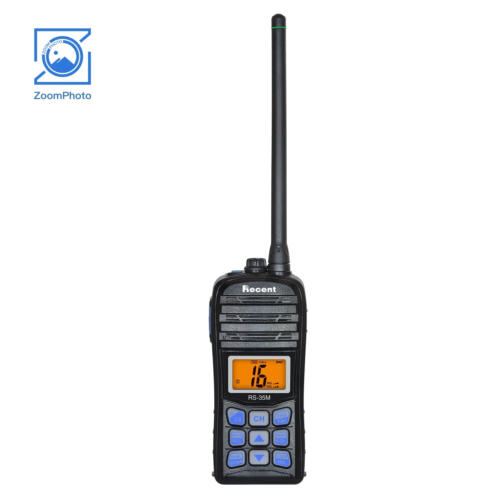 

RS-35M 156-163MHz 5W VHF /UHF 400-480MHz 4W Marine Radio Handheld Transceiver Walkie Talkie for Ships Boats