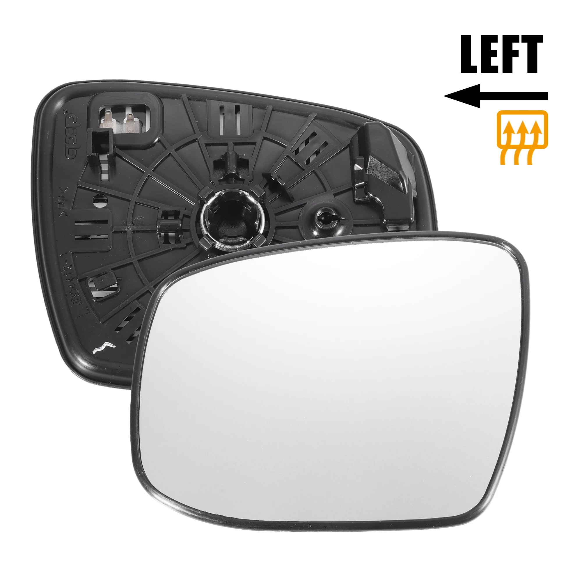 

Автомобильное зеркало заднего вида UXCELL, левое и правое, Сменное стекло с подкладкой, подогреваемое Белое стекло для Honda Jazz Fit 20-21