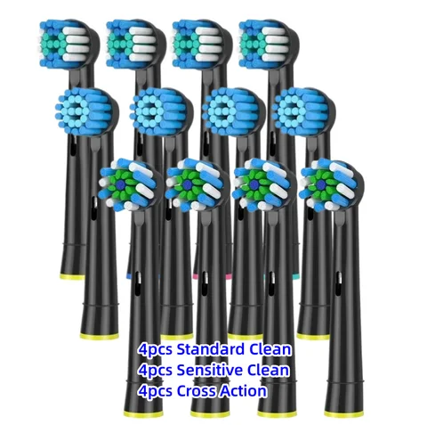 Насадки для зубной щетки Oral B, мягкие, 12 шт.