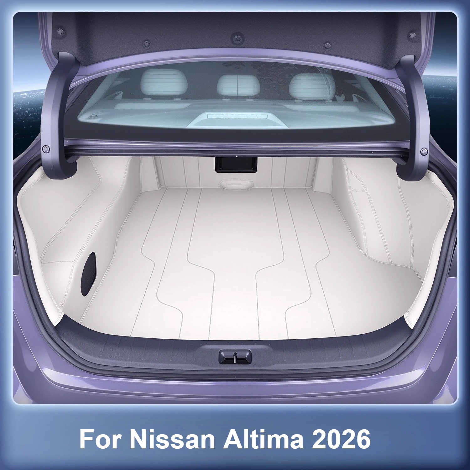Фото Для Nissan Altima 2026 «все включено», подушка багажника, противообрастающая, устойчивая к морщинам и прочная, аксессуары для интерьера №5