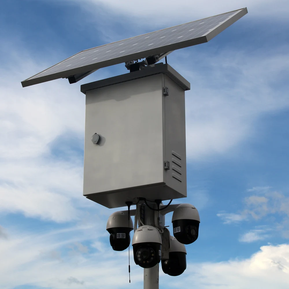 Commercial 4k 8mp security wireless outdoor full hd time lapse construction 4g wifi cloud solar surveillance camera system 8 mp