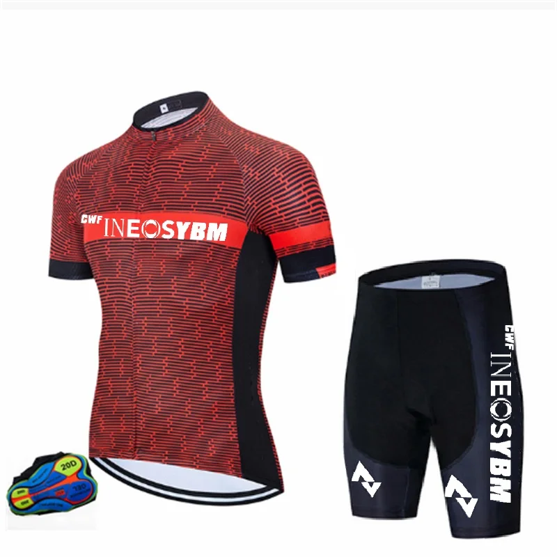 

20D Bib Set MTB Uniform Bike Clothing 2022 Cycling Jersey Quick Dry Bicycle Wear Clothes Mens