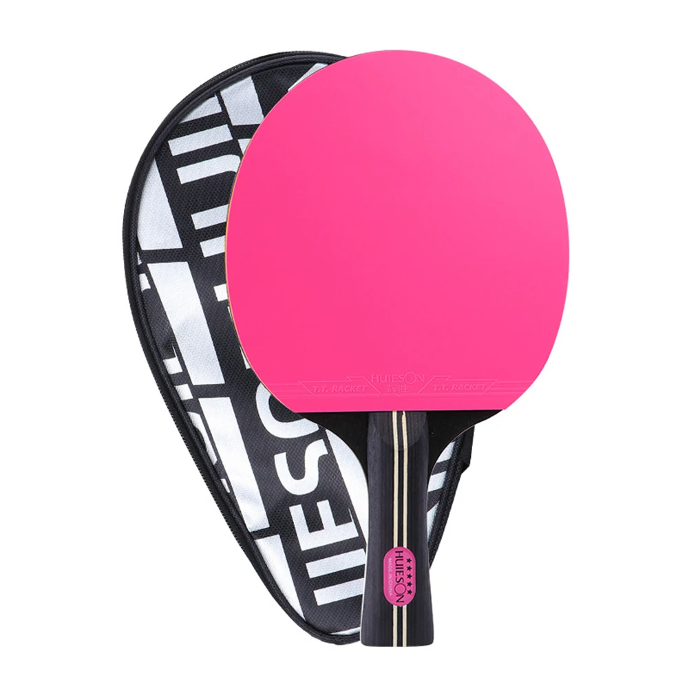 

Rotate Control Table Tennis Racket 7 Ply All-round Type Bat Colorful Durable Good Control Performance Long Handl