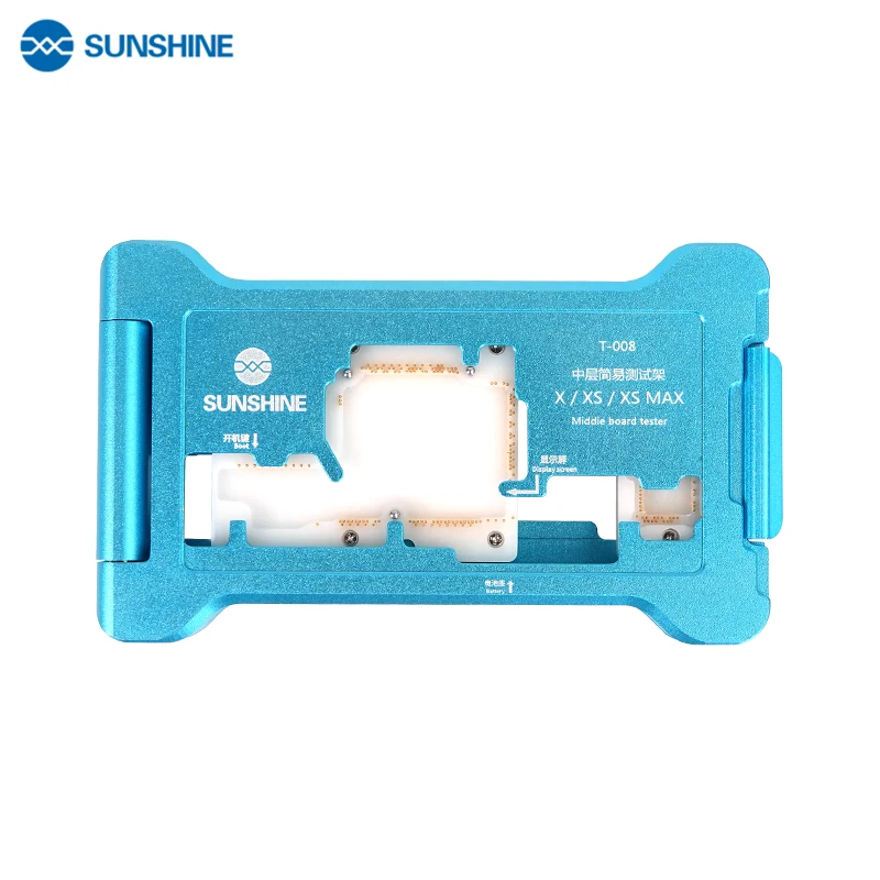 SUNSHINE T-008 Motherboard Simple Middle Test Stand Suitable for IP X / XS / XS Max Mid-level Motherboard Repair Test