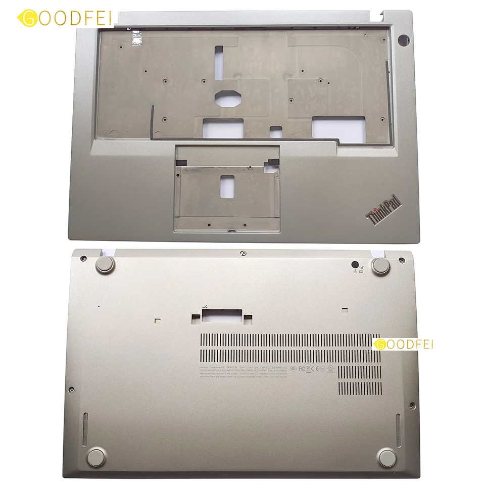 

New Original For Lenovo ThinkPad T470S Palmrest Upper Case C Shell Base Bottom Lower D Cover Silver 01ER105 AM0134000310 01ER081