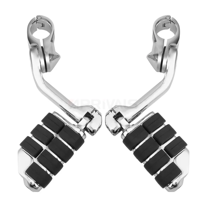 

Motorcycle 1-1/4" 32mm Foot Pegs Footpeg For Harley Yamaha Honda Suzuki Highway Engine Guard Footrest Mounts Clamp Kit
