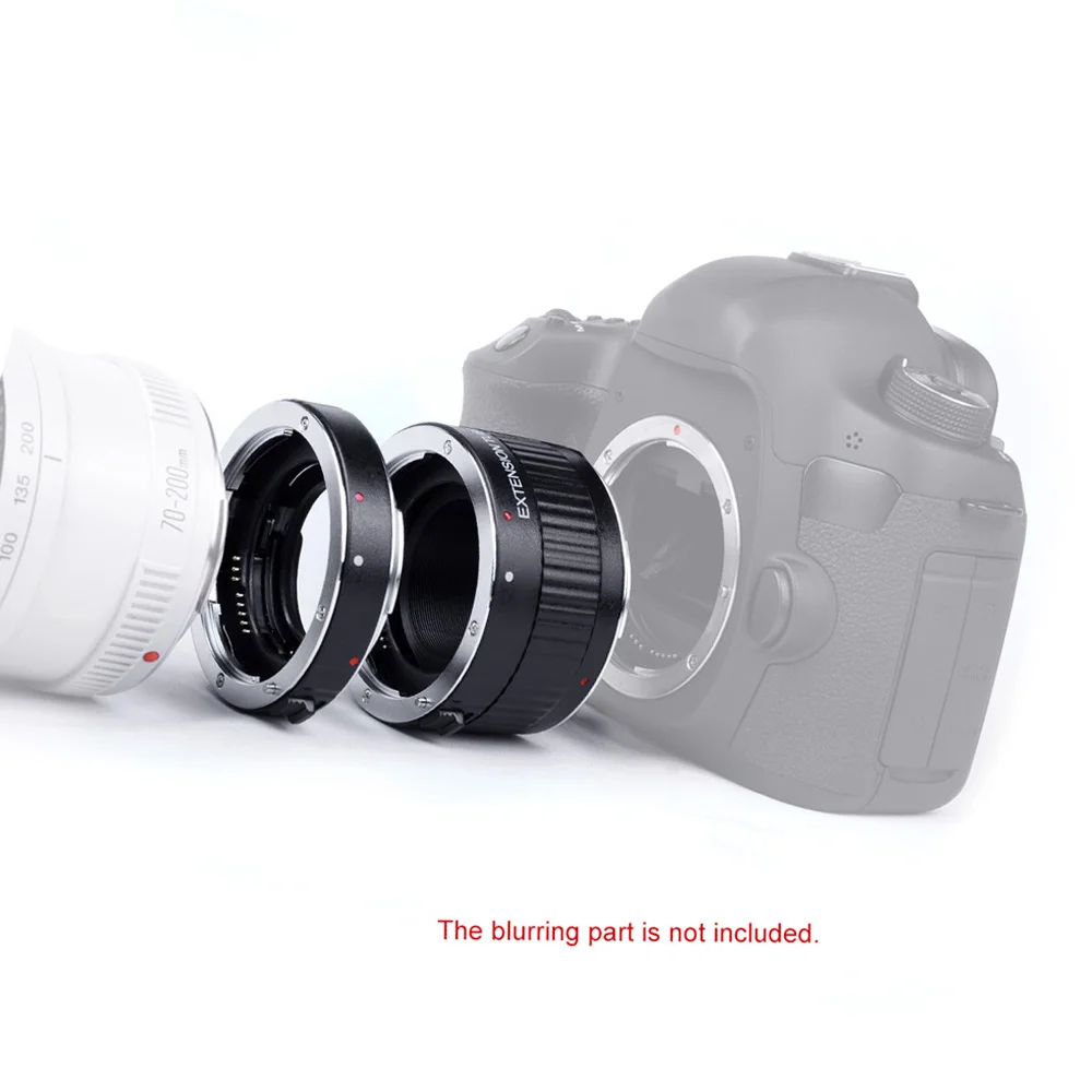 Viltrox DG-G Автофокус AF TTL Удлинитель кольцо 12/20/36 мм набор металлическое Крепление
