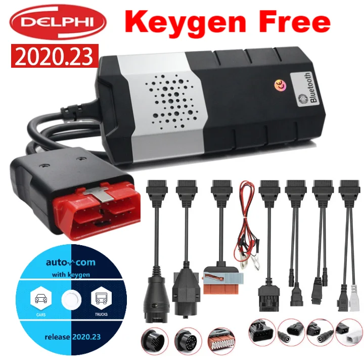 Новый диагностический сканер VCI для VD tcs cdp pro plus delicht vd ds150e usb bluetooth obd obd2 инструмент