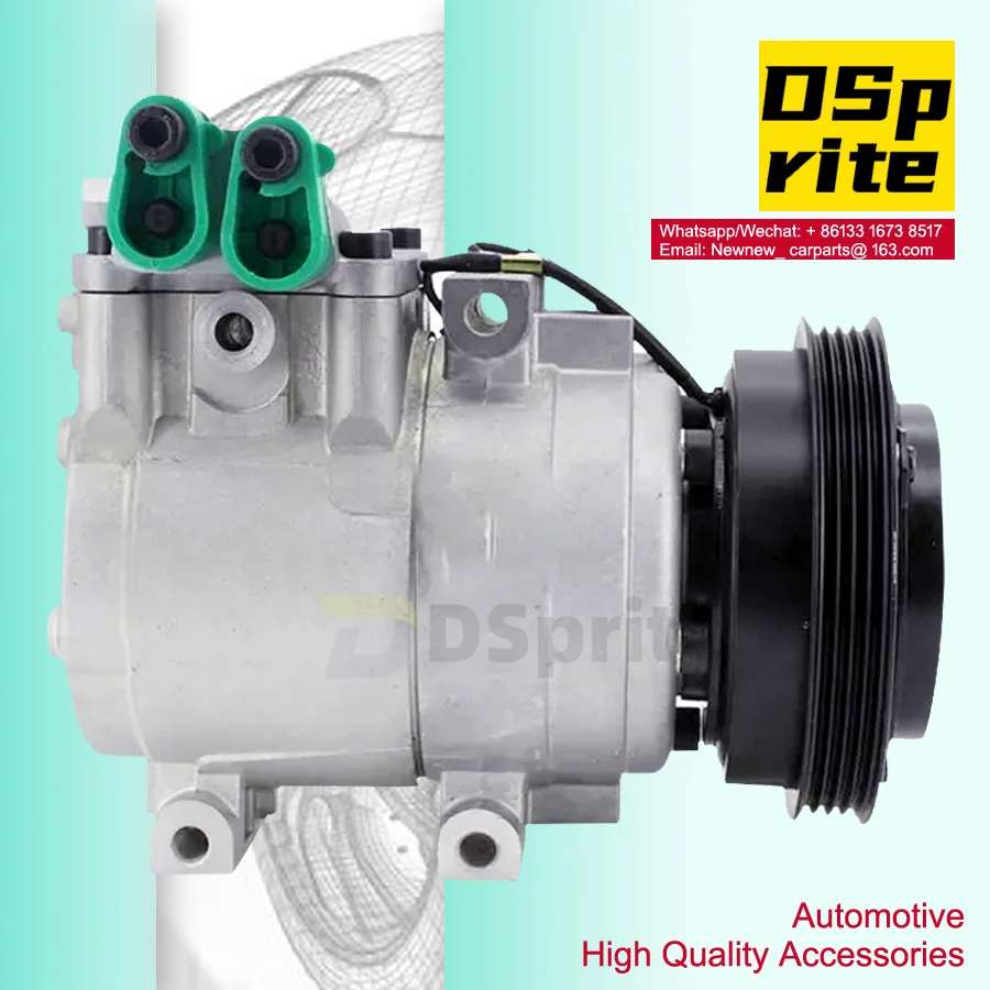 

For Hyundai GETZ ELANTRA TUCSON COUPE Auto AC Compressor 977011C250 97701-25000 97701-1C250 9770125000 4PK HS15