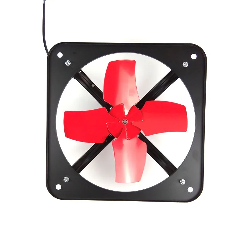 

8/10inch Industrial Ventilation Kitchen Toilet Exhaust Fans Extractor Metal Exhaust Commercial Air Blower Fan Axial Fan