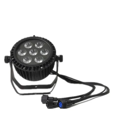 

Popular Effect IP65 Stage Light 7x10W RGBW 4in1 Led Par Spotlights DMX512 For Disco DJ Stage Mute&waterproof Cast Aluminum Lamp