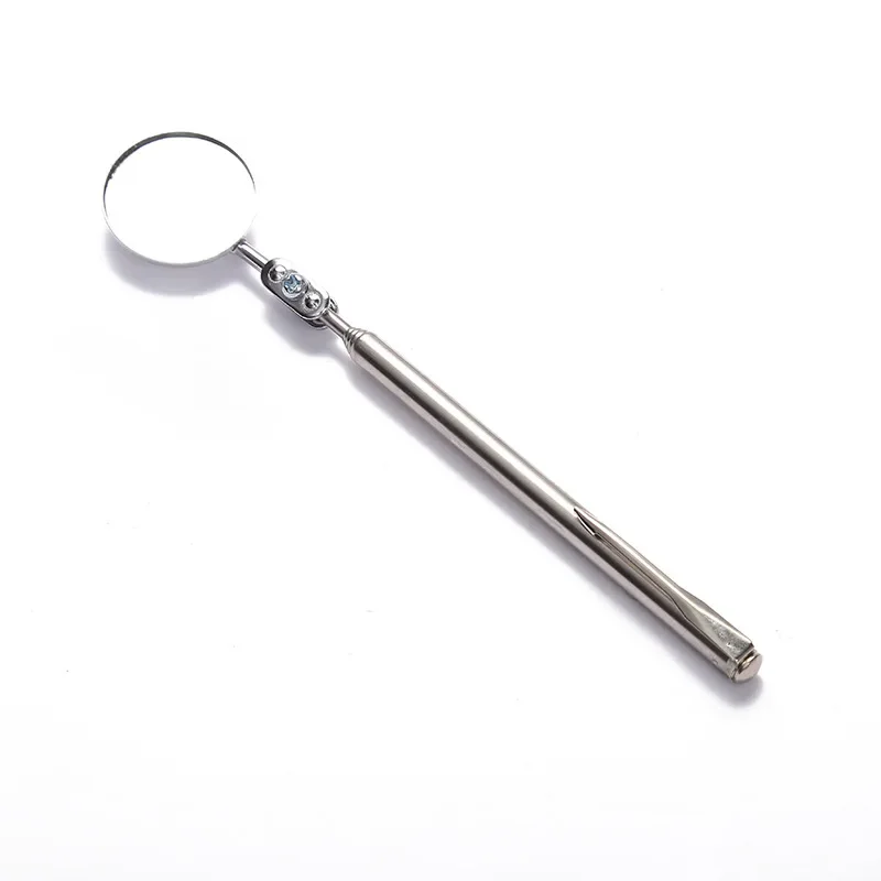 

Портативная автомобильная ручка для наблюдения за углом автомобиля, телескопическая линза для обнаружения, зеркало для осмотра, круглое зеркало для автомобиля, 30 мм, инспекция