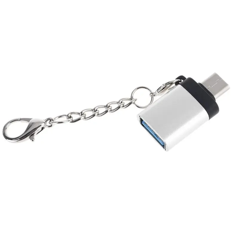 

Металлический переходник с Type C «папа» на USB 3,0 «мама»