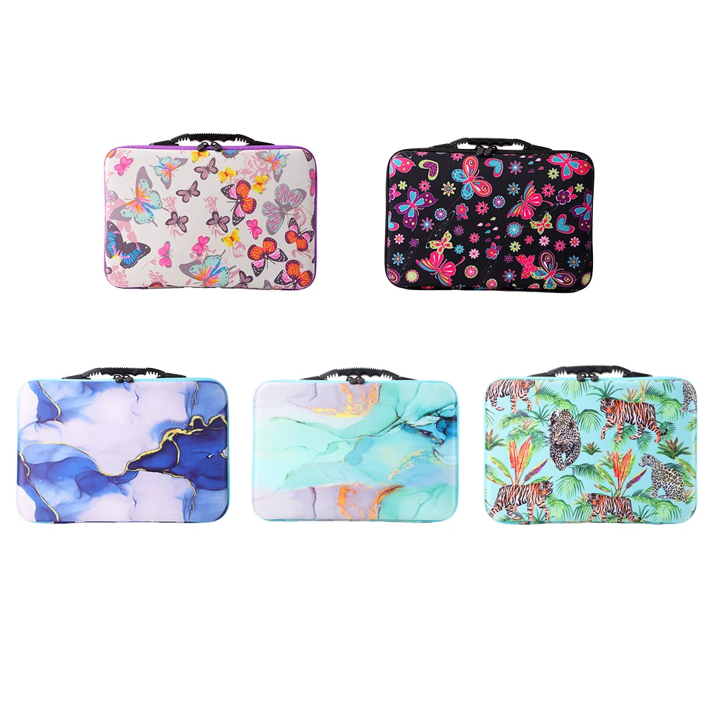 

60 Bottles 5D Diamond Painting Diamond Holder Storage Box Kits Rhinestone Carrying Case Container for DIY Diamond Painting