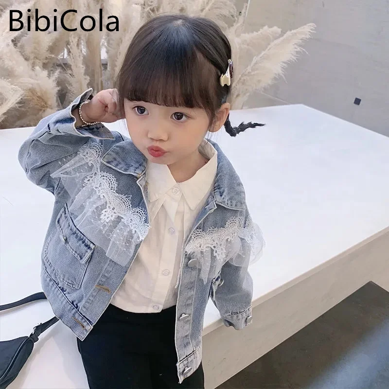 Модная новая весенняя Повседневная джинсовая куртка с рисунком для мальчиков и