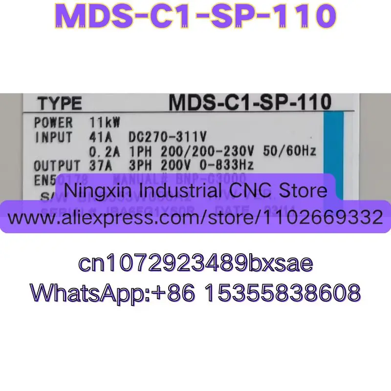 Новейшая модель: Бу шпиндельный привод MDS-C1-SP-110 (MDS C1 SP 110), проверен, исправен, для станков с ЧПУ (art.: 3920d7ee3e67c) - 3920d7ee3e67c