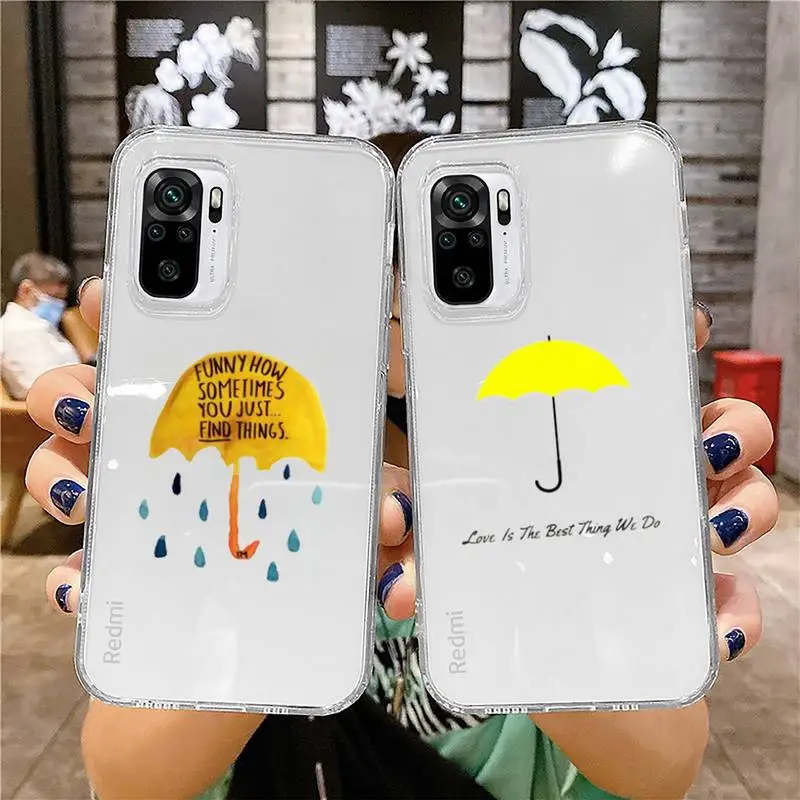 

TV series how i met your mother Phone Case Transparent for Xiaomi redmi note x f poco 10 11 9 7 8 3 i t s pro cover shell coque