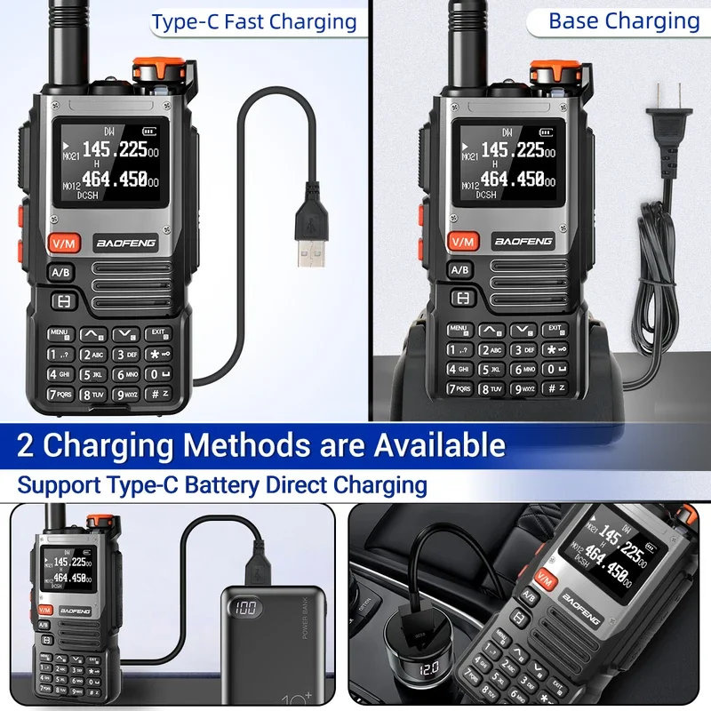 Baofeng UV-K61 рация многодиапазонная беспроводная частота копирования 999-канальное