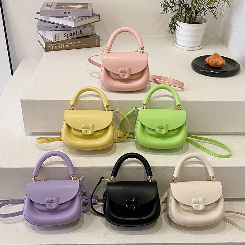 Trendy Small Saddle Handbags And Purses For Women Shoulder Crossbody Bags 2023 New Cute Ladies Messenger Bags High Qulaity