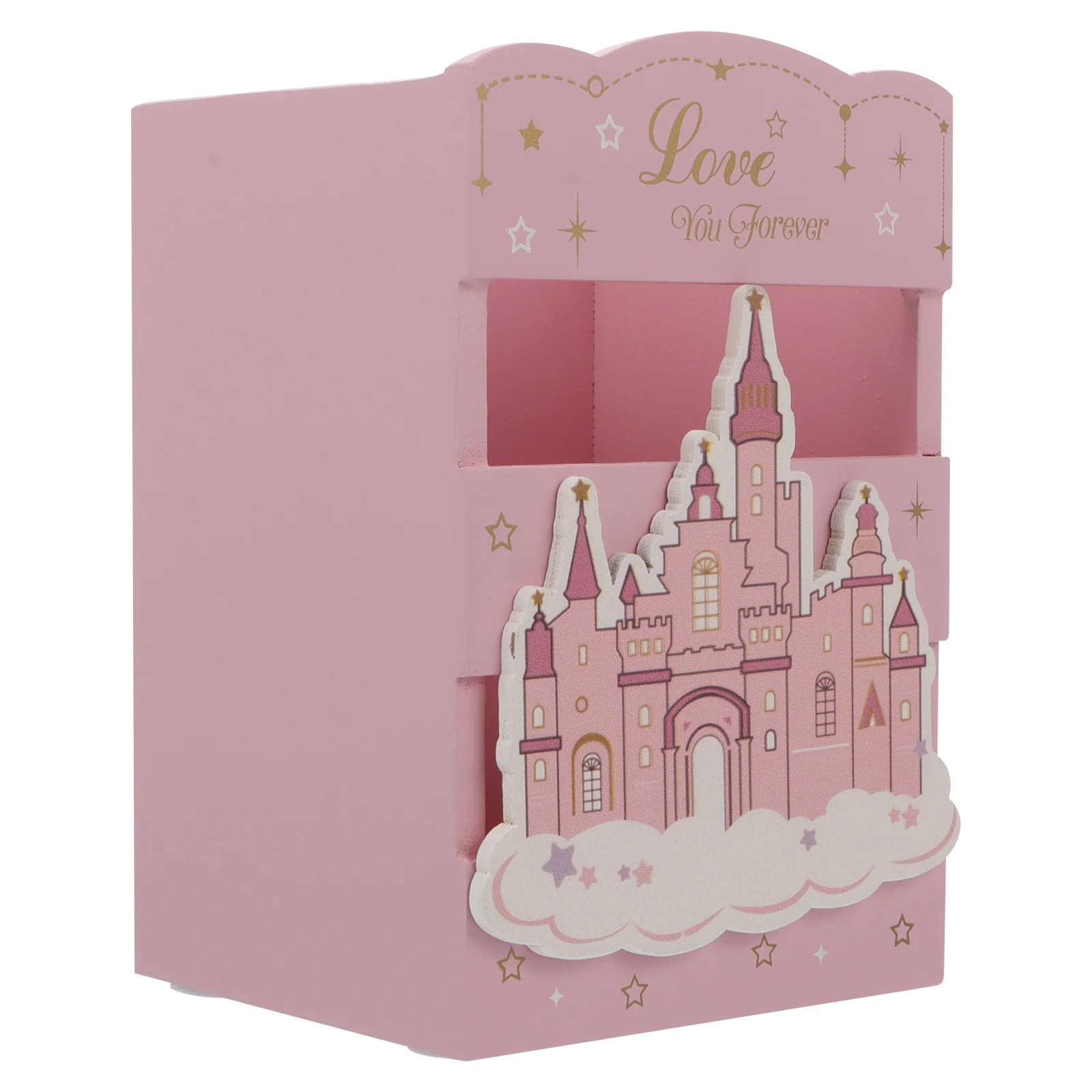 

Kids Stationery Organizer Unicorn Pen Holder Makeup Brushes Pink Children