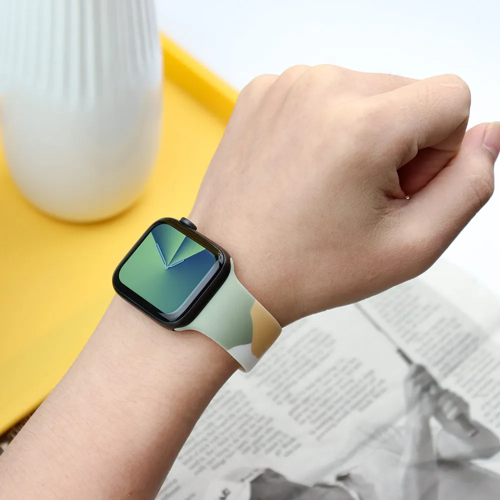 Ремешок для часов Apple Watch 40 мм 44 38 42 аксессуары Iwatch Series 6 SE 5 4 3 | Наручные часы