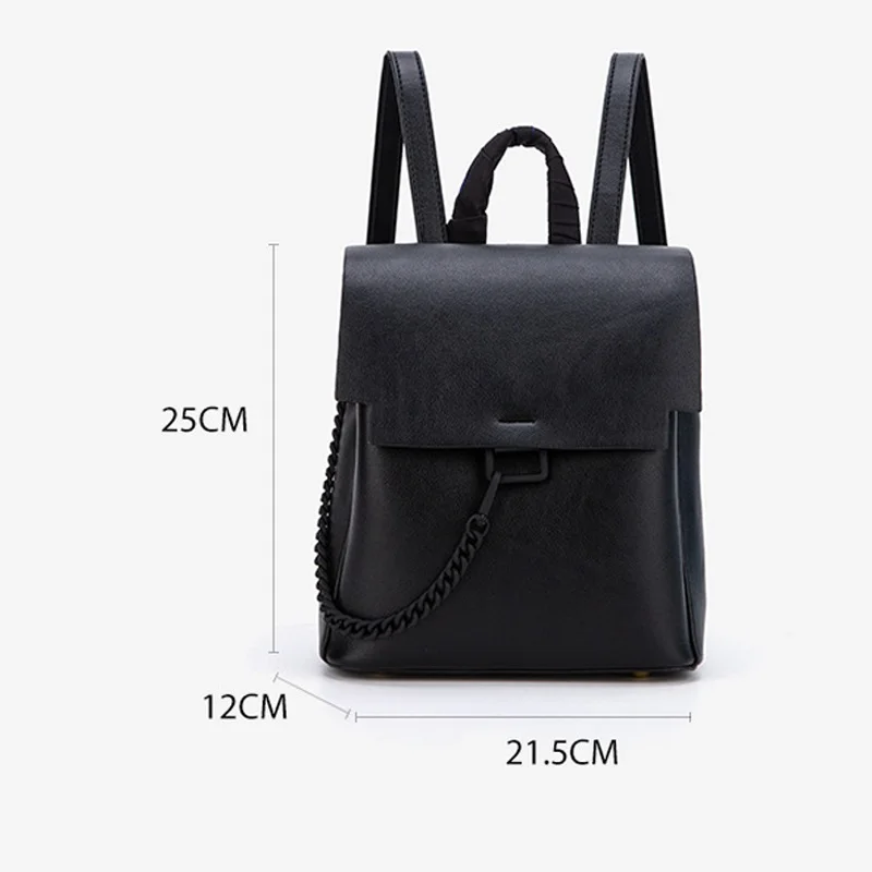 Backpack Women's 2022 New Fashion Large-Capacity One-Shoulder Handbags Niche All-match Western-Style Women's Casual Backpack